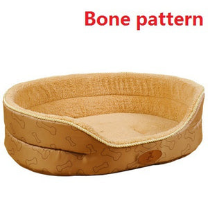 Double sided dog bed