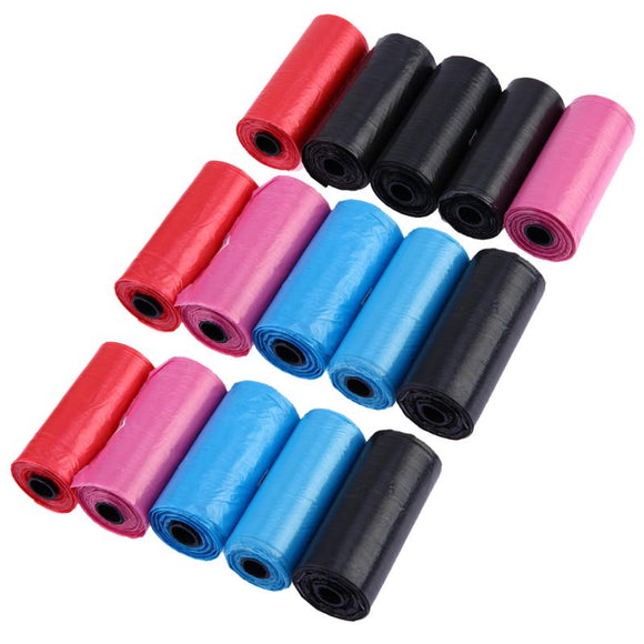 15pcs Rolls Poop Bags